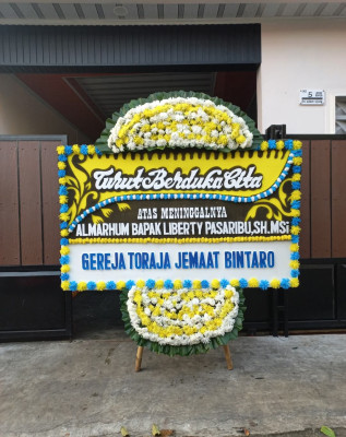 Papan Bunga Duka di Candimulyo