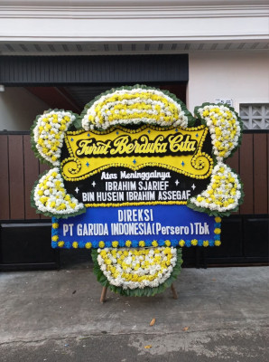 Papan Bunga Duka di Candimulyo