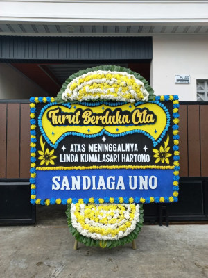 Papan Bunga Duka di Candimulyo